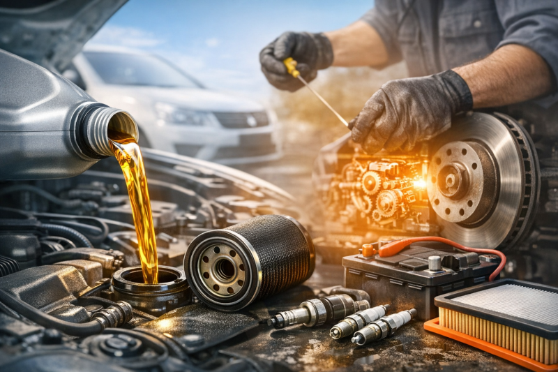 Periyodik Bakımda Hangi Parçalara Dikkat Edilmeli?